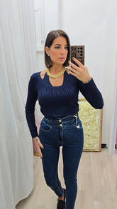 Maglia Olivia Blu
